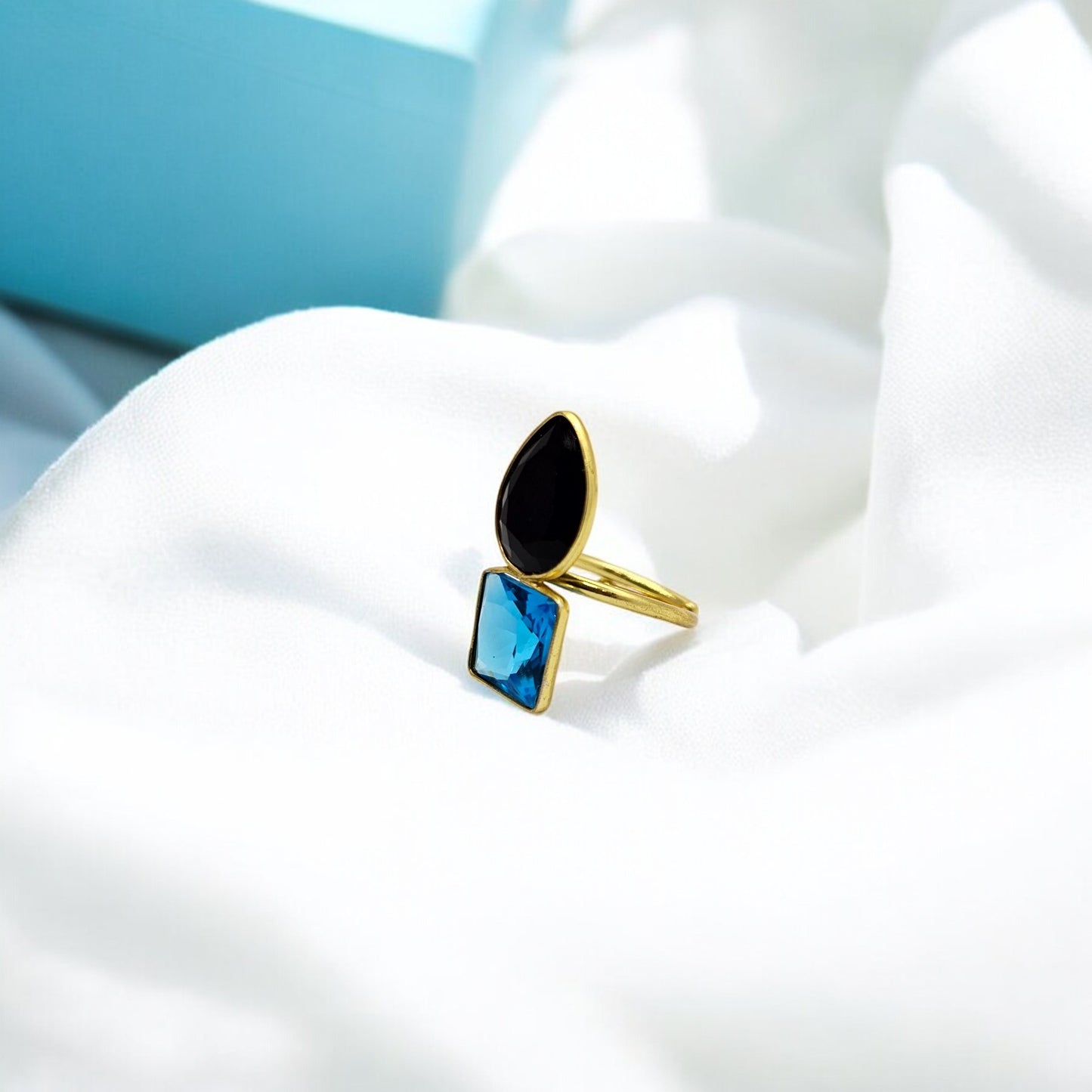 Duo Gem Ring