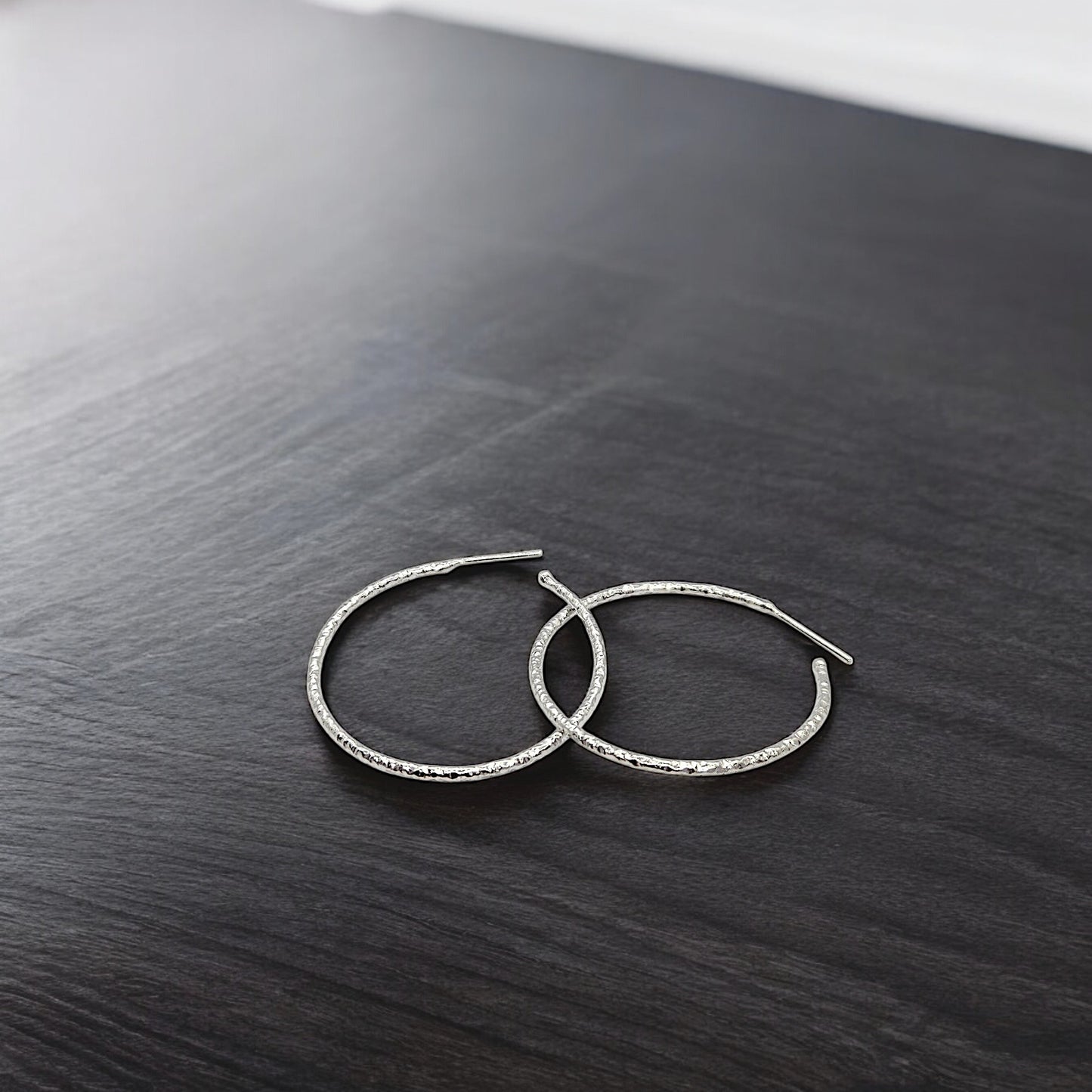 Radiant Twirl Hoops