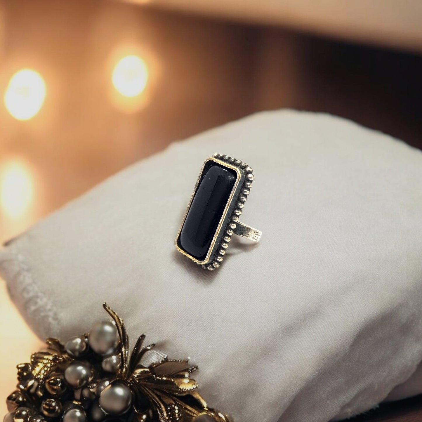 Midnight Rectangular Ring